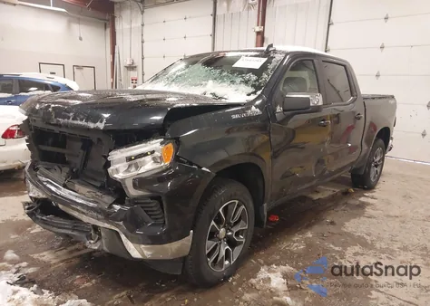 2024 Chevrolet Silverado 1500 4Wd Short Bed Lt With 2Fl из США, поврежденный, VIN 1GCPDKEK6RZ298250